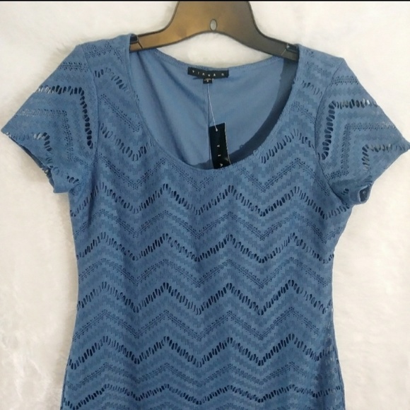 Tiana B. Lace Overlay Dress - Picture 3 of 8